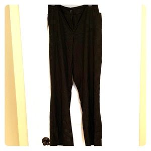 Plus Size Classic Flare Cut Trousers